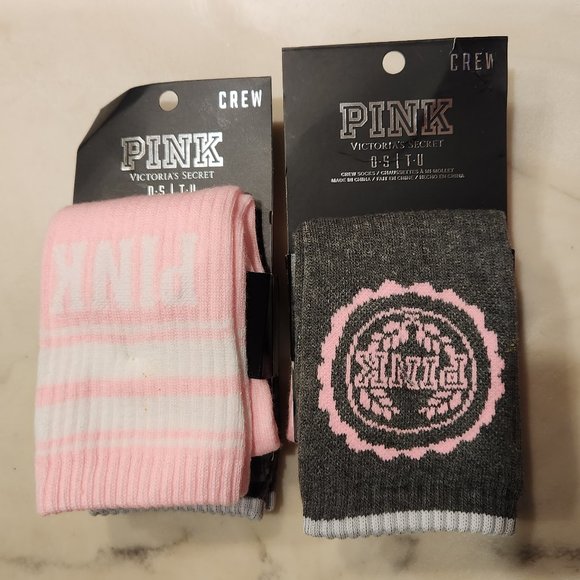 PINK Victoria's Secret Accessories Pink Victorias Secret 2 Pair
